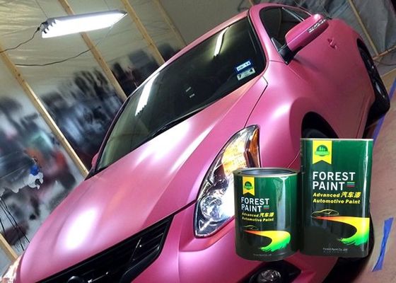 Yellowing Resistant Car Body Repair Paint Car Refinish Paint Anti Corrosion ISO14001